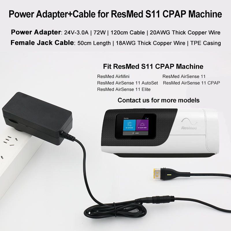 cpap resmed s11 power adapter